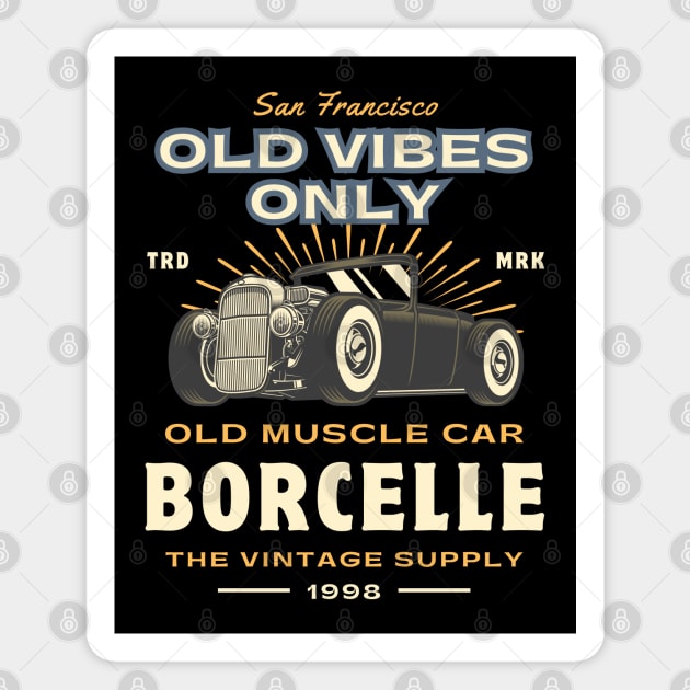 OLD VIBES ONLY Magnet by tzolotov